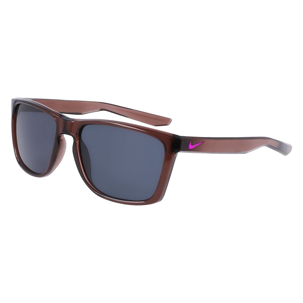 Nike Unisex Sunglasses – Grey Injected Frame, Purple Lenses