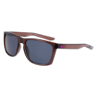 Nike Unisex Sunglasses – Grey Injected Frame, Purple Lenses