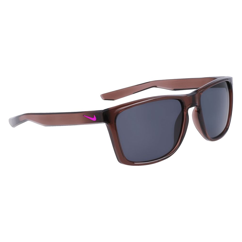 Nike Unisex Sunglasses – Grey Injected Frame, Purple Lenses