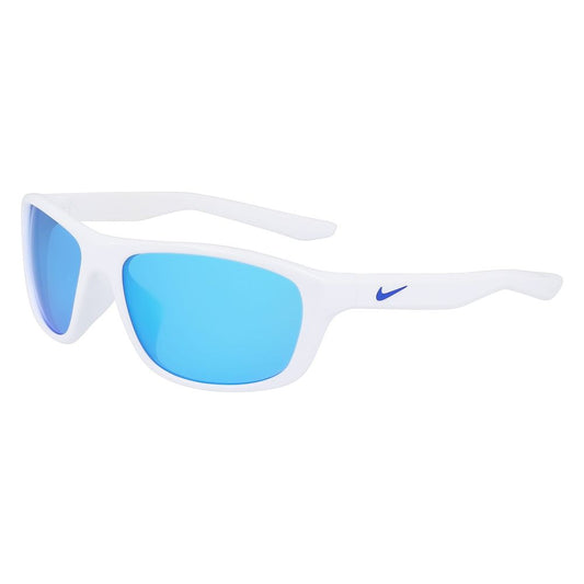 Nike Unisex Sunglasses – White Injected Frame, 57mm Lens