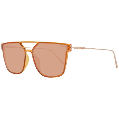 Pepe Jeans Women’s Sunglasses – Orange Metal Frame, 63mm Lenses