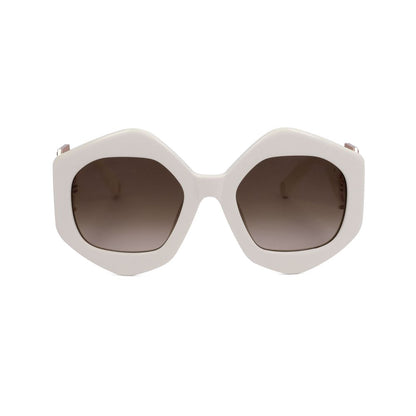 Philipp Plein White Acetate Sunglasses SPP102S-09ZQ