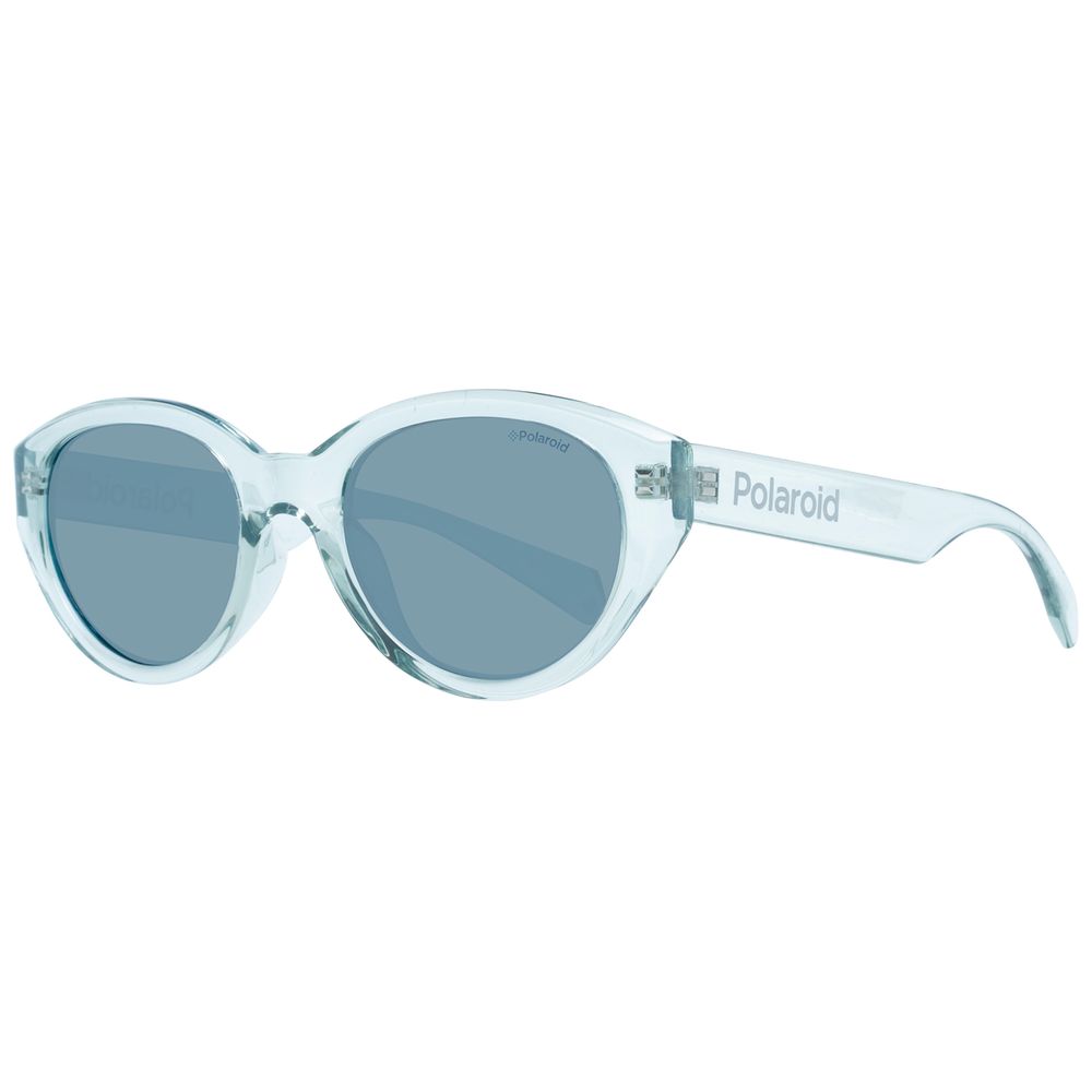 Polaroid Women’s Sunglasses – Transparent Frame, Grey Lenses