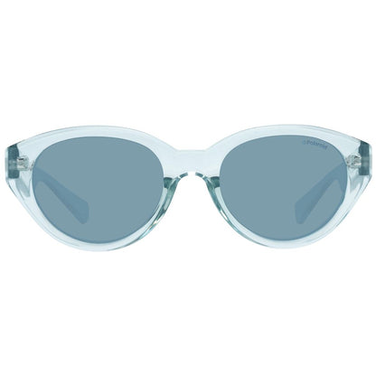 Polaroid Women’s Sunglasses – Transparent Frame, Grey Lenses