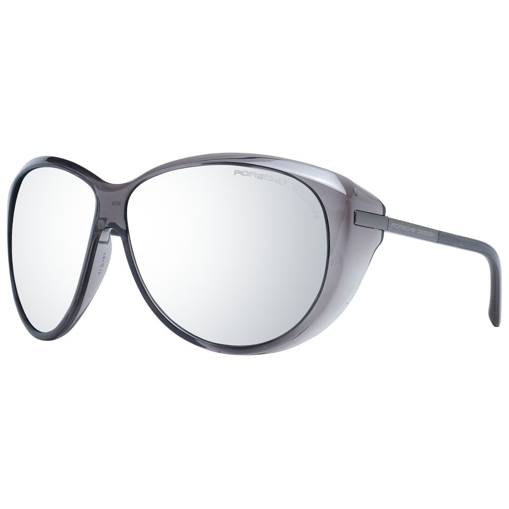 Porsche Design Women's Sunglasses – Gray Frame, Mirrored Lenses
