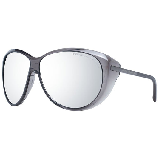 Porsche Design Women's Sunglasses – Gray Frame, Mirrored Lenses