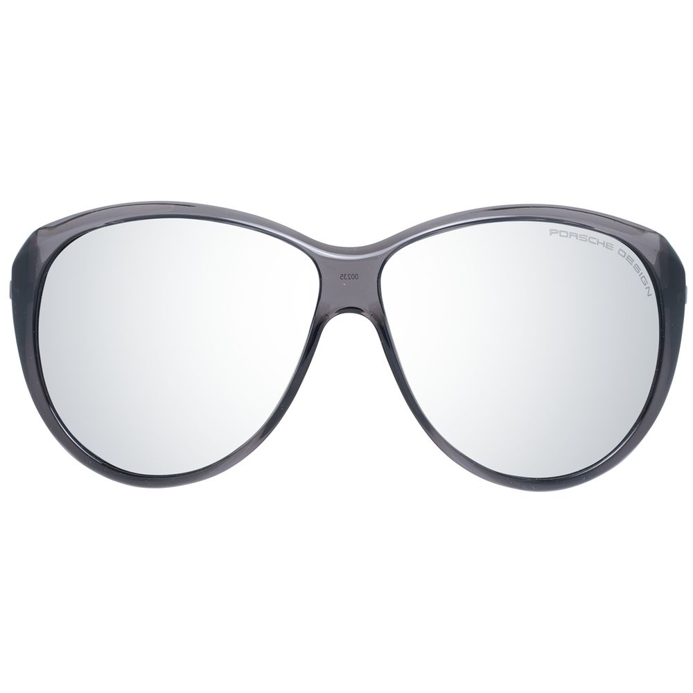 Porsche Design Women's Sunglasses – Gray Frame, Mirrored Lenses