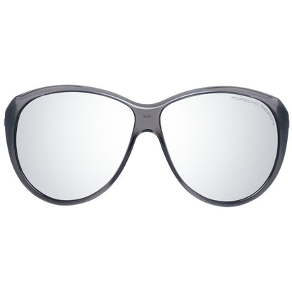Porsche Design Women's Sunglasses – Gray Frame, Mirrored Lenses