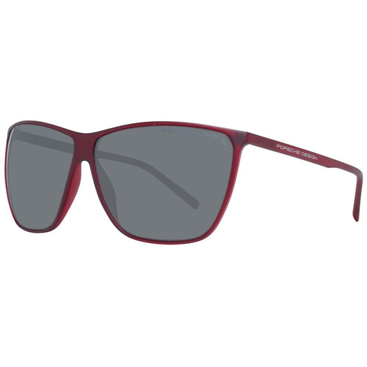 Porsche Design Women’s Sunglasses – Red Frame, 61mm Lenses
