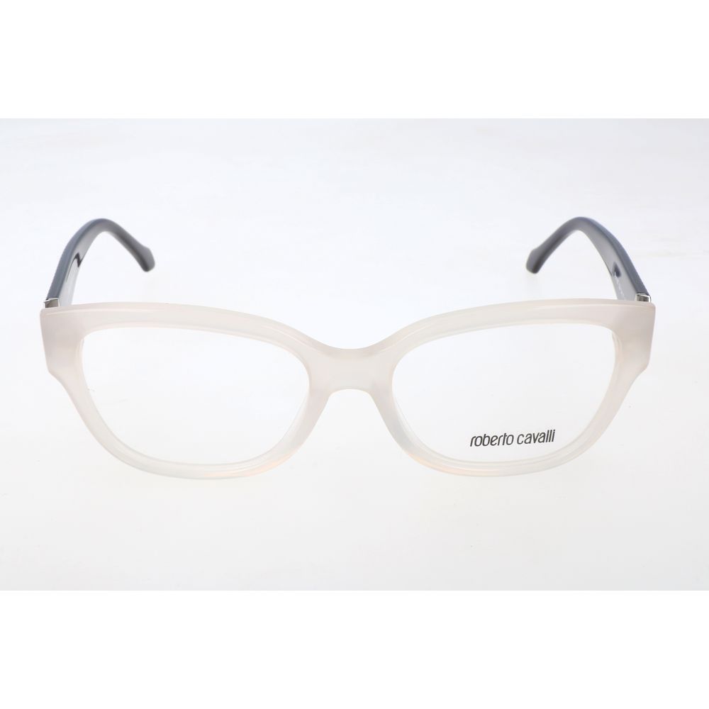 Roberto Cavalli Women’s Sunglasses – White Acetate Frame