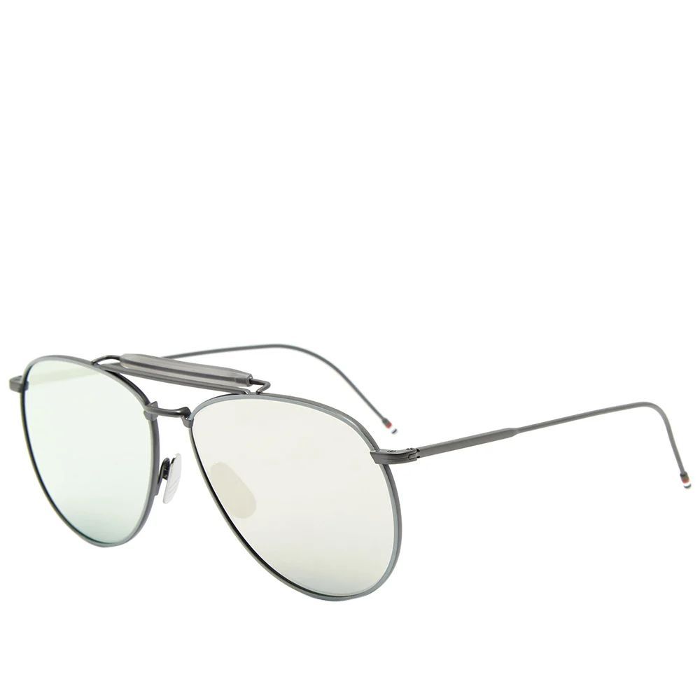 Thom Browne Unisex Sunglasses – Grey Titanium Frame
