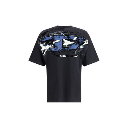 Diesel Black Cotton T-Shirt – T-Boxt-T24