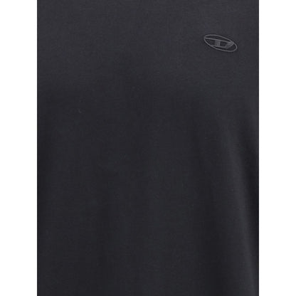 Diesel Black Cotton T-Shirt – T-Boxt-T24