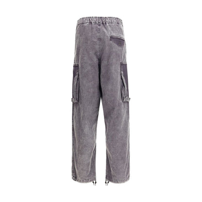 Maison Mihara Yasuhiro Black Cotton Cargo Pants