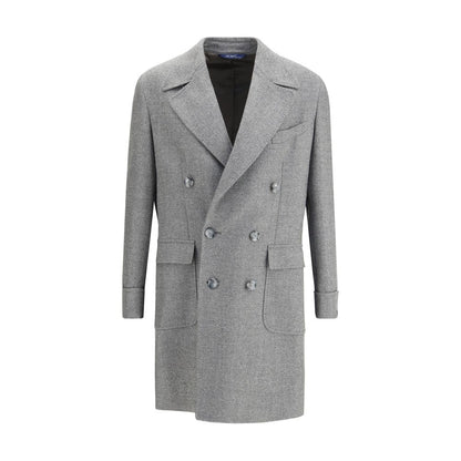 Gi Capri Gray Fleece Wool Coat