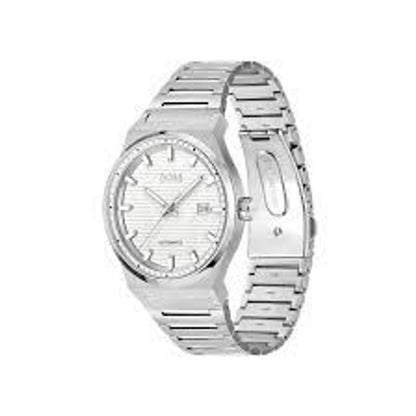 Hugo Boss Gray Stainless Steel Dress Watch