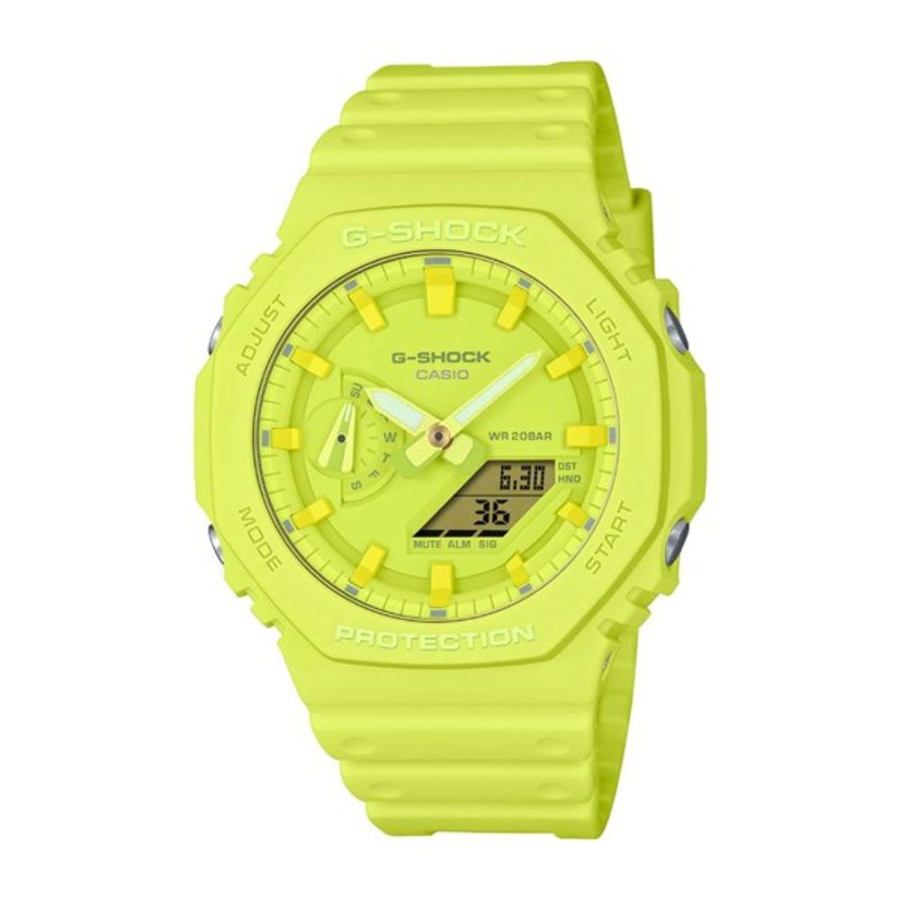 Casio Lime Green Resin G-Shock Sport Watch