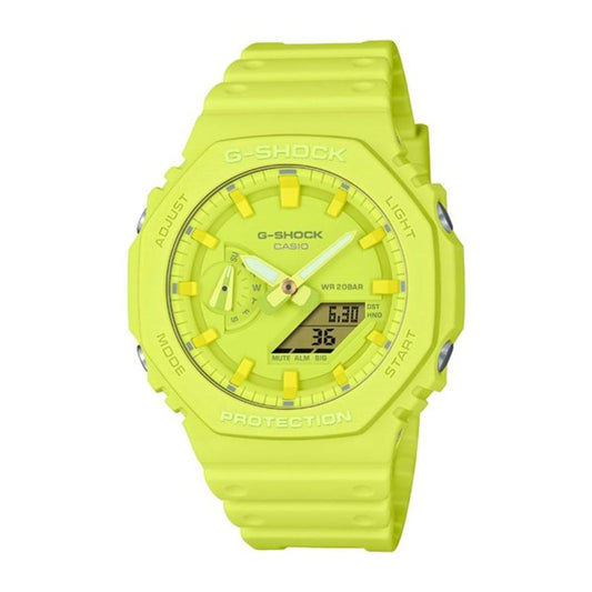 Casio Lime Green Resin G-Shock Sport Watch