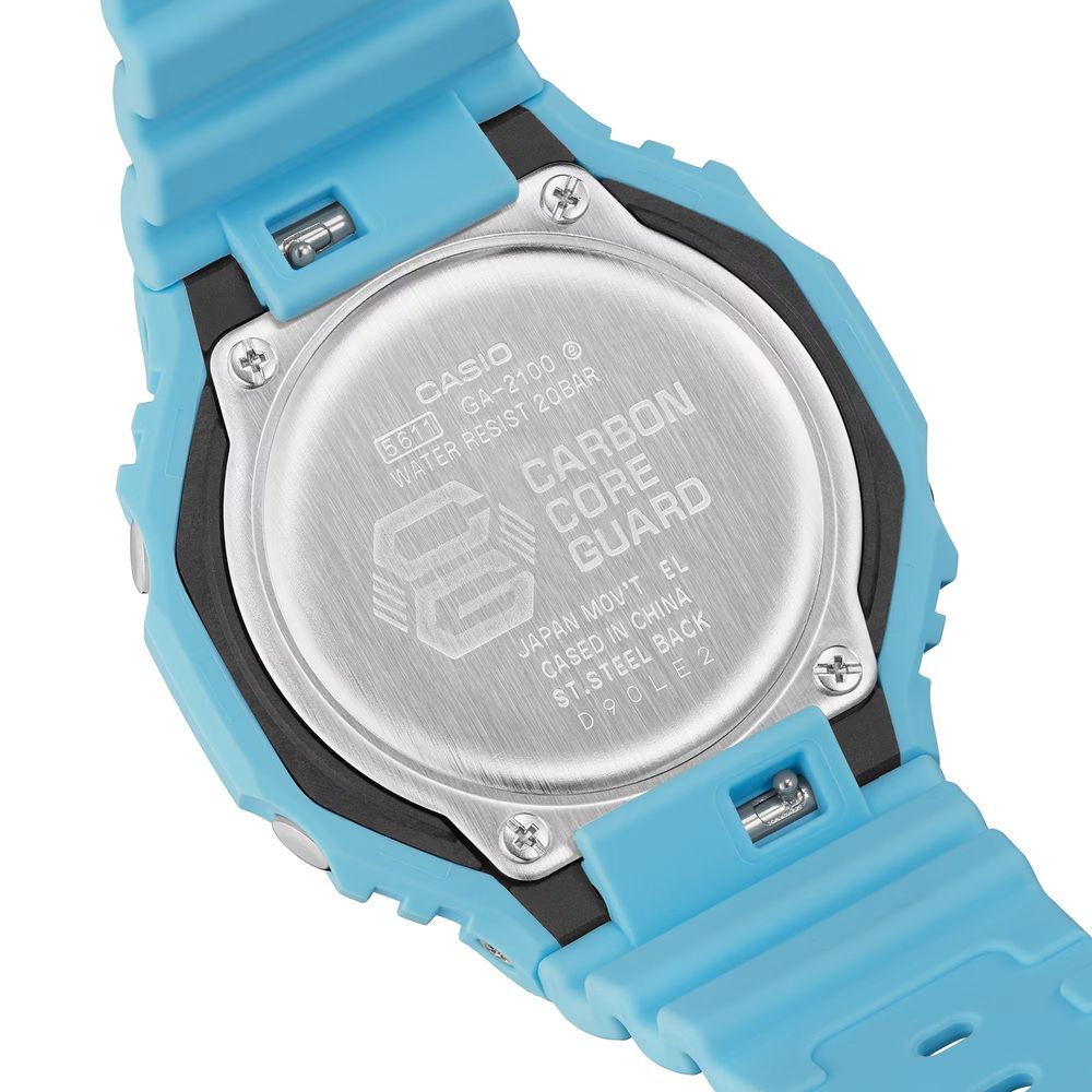 Casio Blue G-Shock Resin Sport Watch