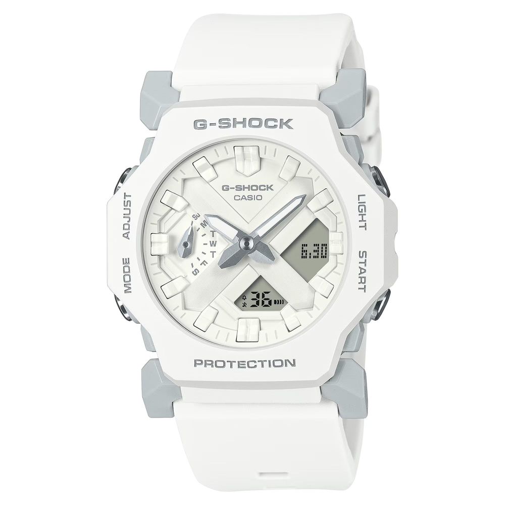Casio White G-Shock Resin Sport Watch