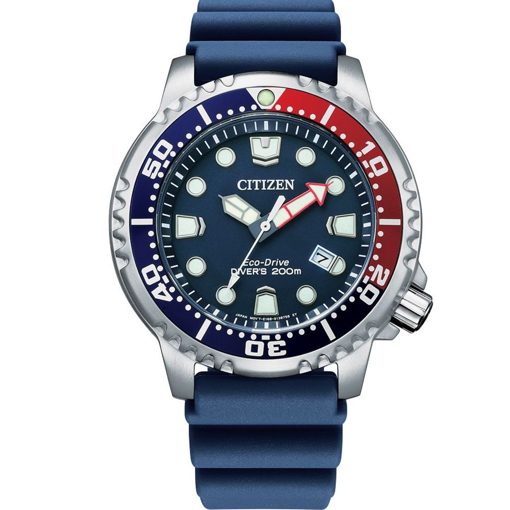 Citizen Blue Rubber Sport Watch: The Ultimate Dive Companion