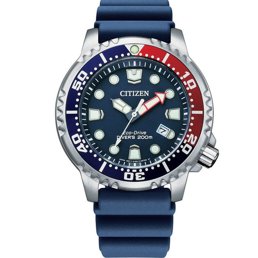 Citizen Blue Rubber Sport Watch: The Ultimate Dive Companion
