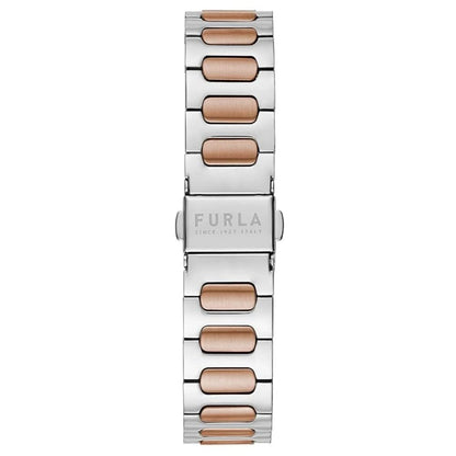 Furla Gray Stainless Steel Dress Watch