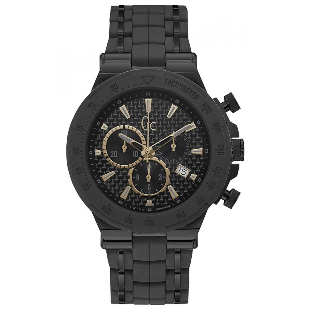 GC Black Stainless Steel Sport Watch