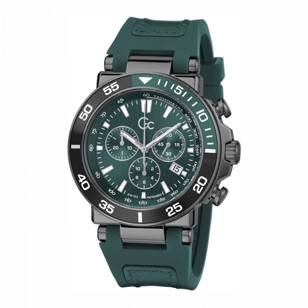 GC Green Synthetic Sport Watch - A Perfect Blend of Style and Functionality