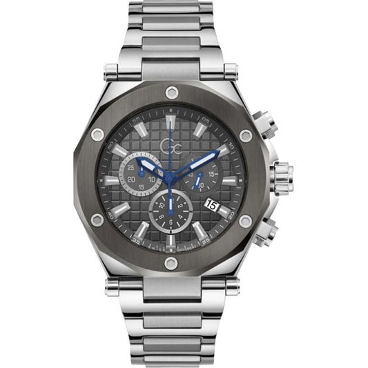 GC Gray Stainless Steel Bracelet Watch - Elegant Precision