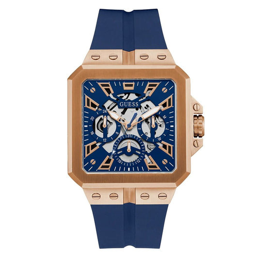 Guess Blue Synthetic Sport Watch