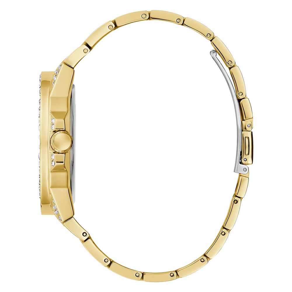 Guess Gold Stainless Steel Dress Watch