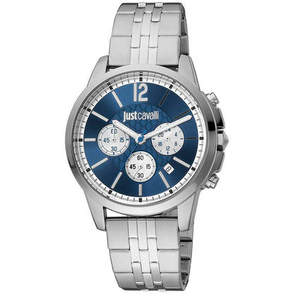 Just Cavalli Gray Stainless Steel Dress Watch