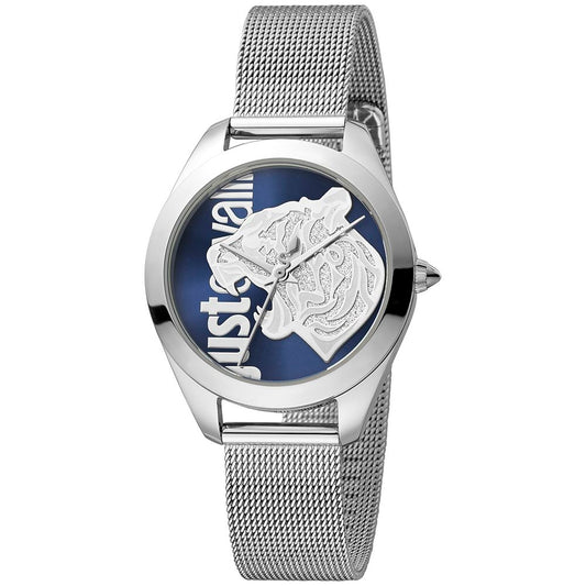 Just Cavalli Gray Stainless Steel Bracelet Watch