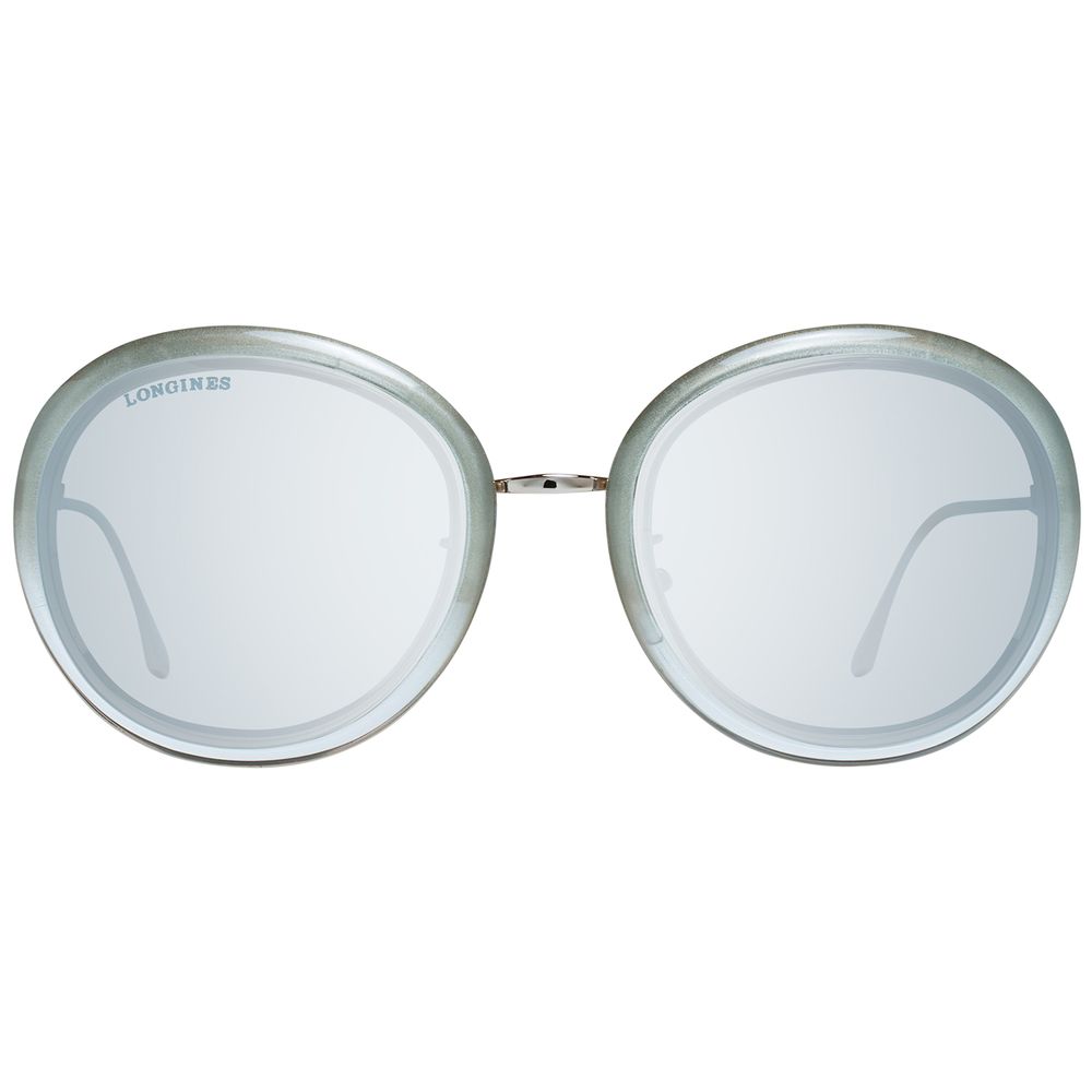 Longines Women’s Sunglasses – Grey Metal Frame, Grey Lenses