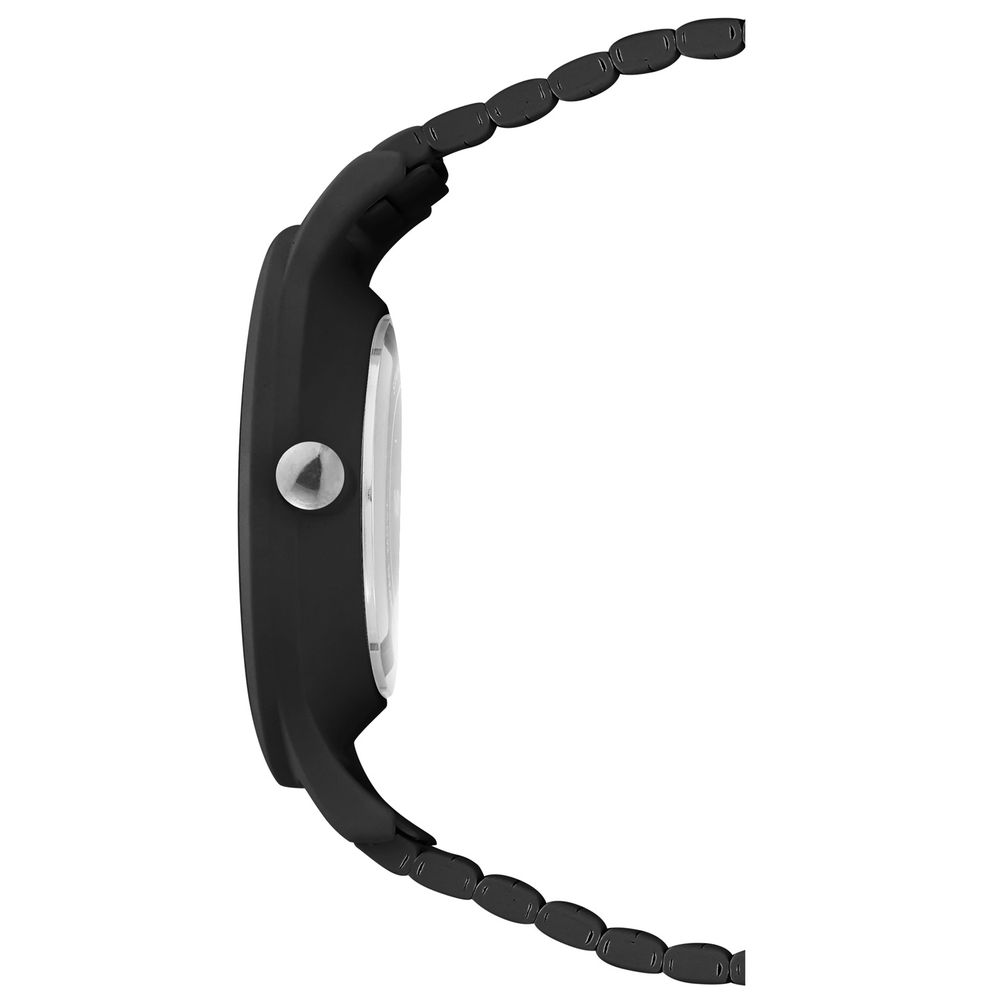 Nine West Black Plastic Dress Watch - Sleek and Stylish