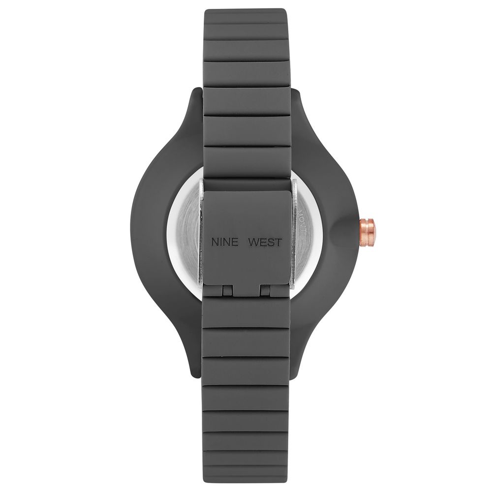 Nine West Gray Aluminum Watch - Stylish and Functional Timepiece
