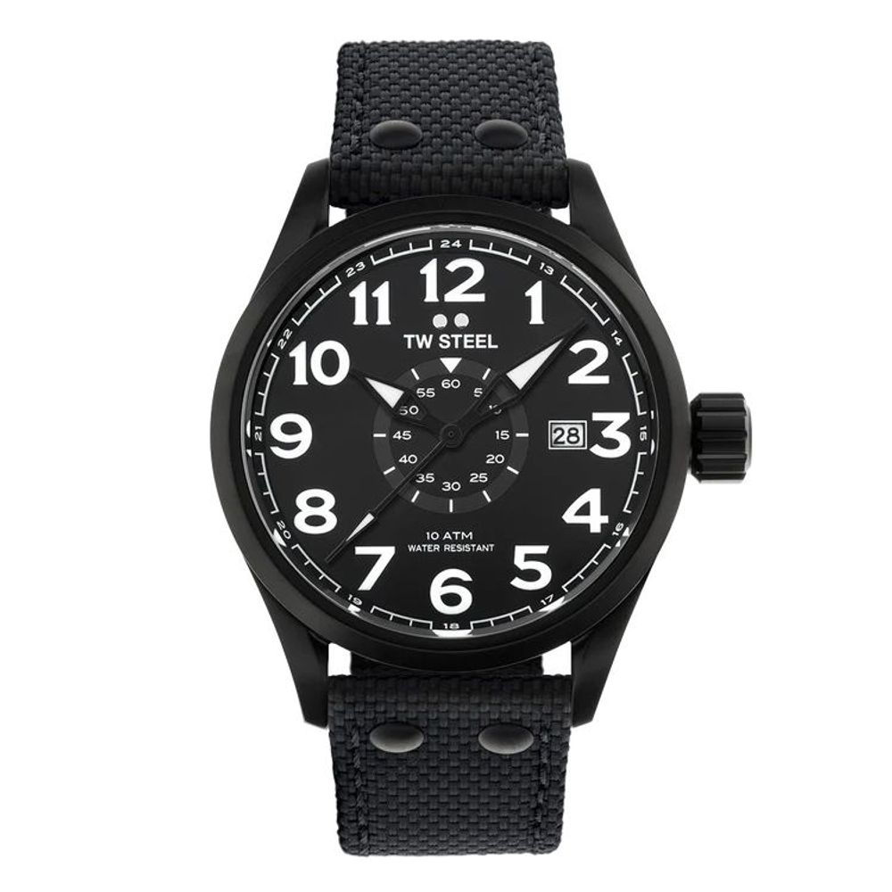 TW Steel Black Fabric Sport Watch – Stylish Performance for Every Occasion