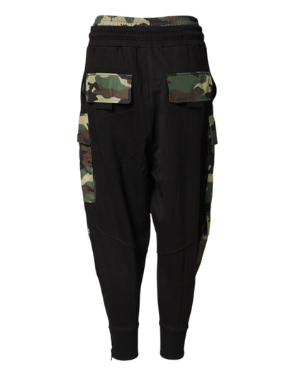 Dolce & Gabbana Multicolor Camouflage Cargo Jogger Men Pants