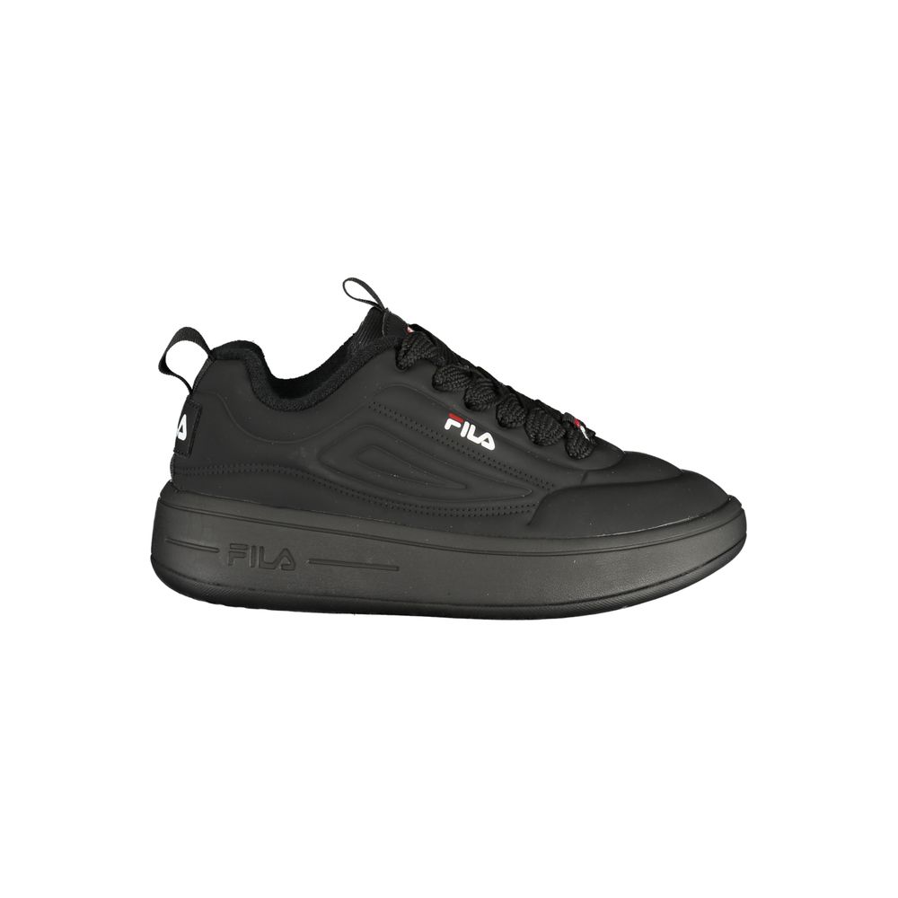 Fila Black Polyester Sneaker: Stylish Sports Footwear for All-Day Comfort