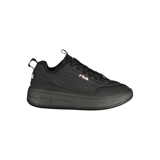 Fila Black Polyester Sneaker: Stylish Sports Footwear for All-Day Comfort