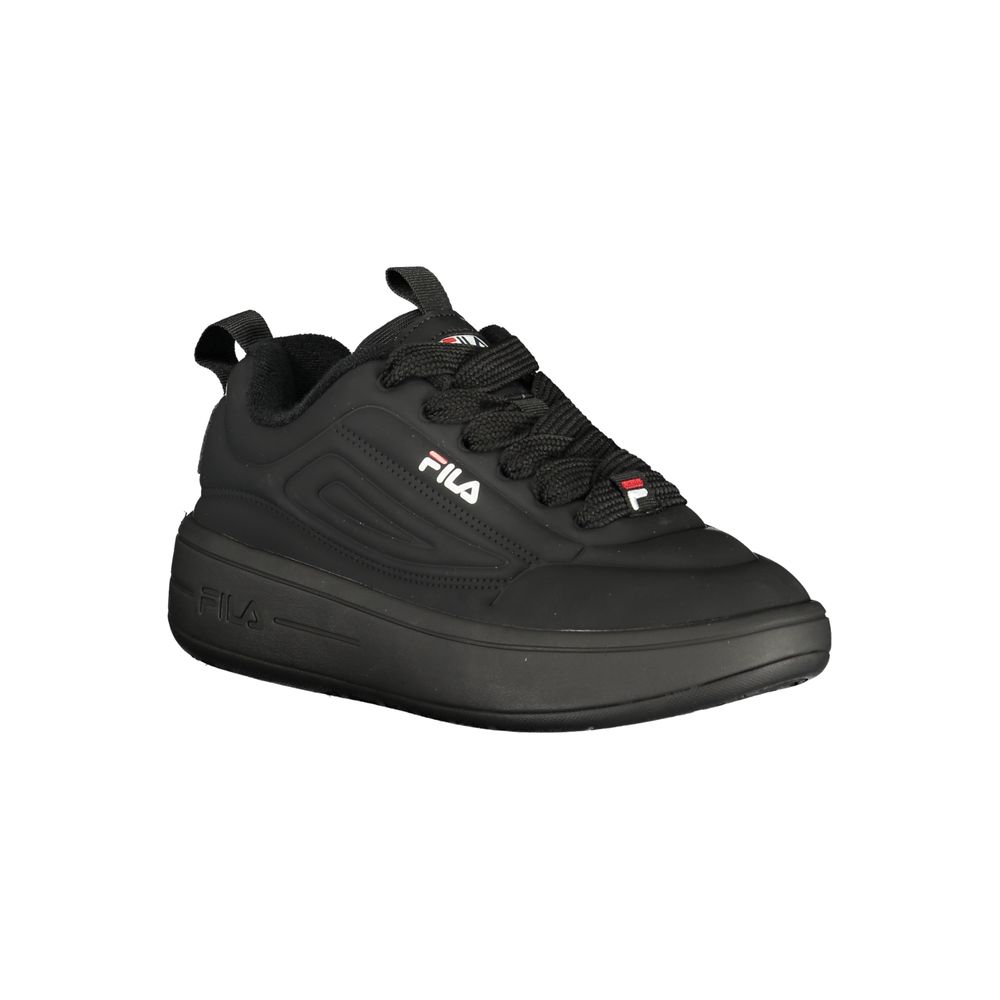 Fila Black Polyester Sneaker: Stylish Sports Footwear for All-Day Comfort