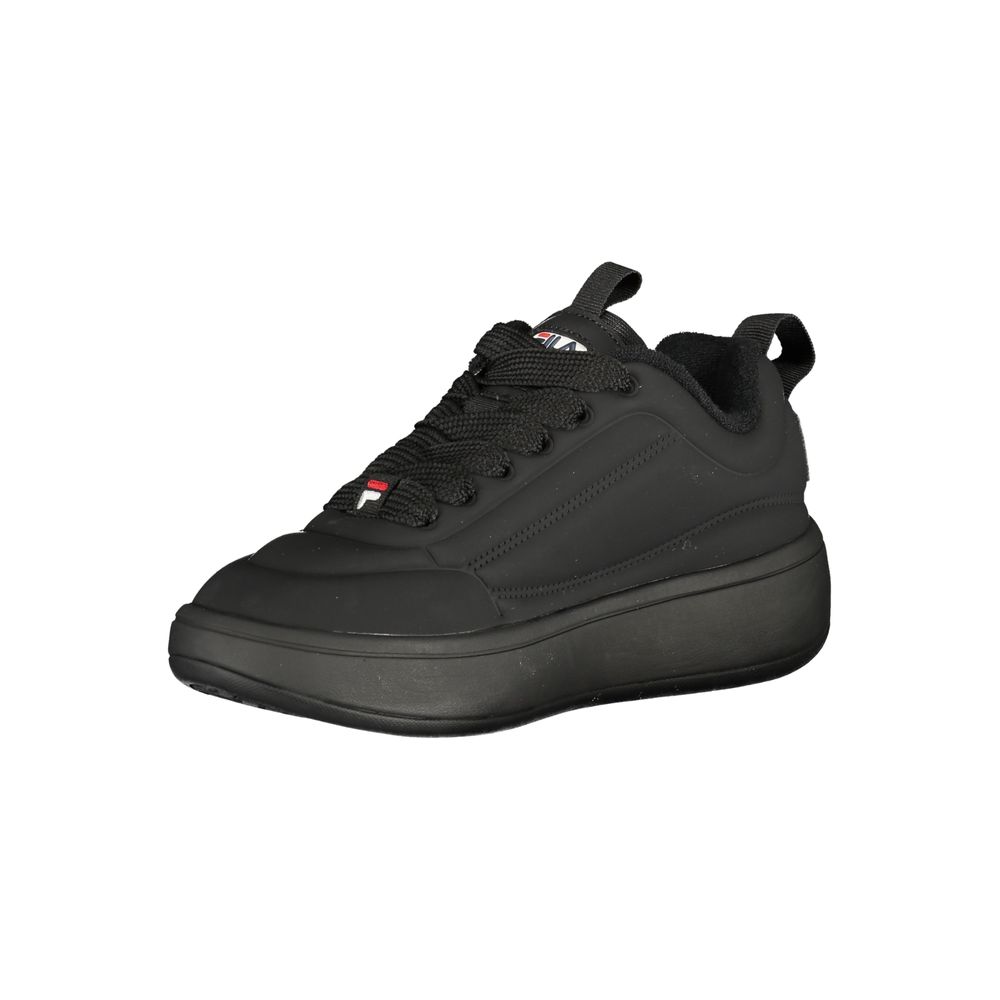 Fila Black Polyester Sneaker: Stylish Sports Footwear for All-Day Comfort