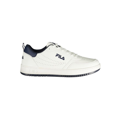 Fila White Polyester Sneaker - Stylish Sports Performance Shoe