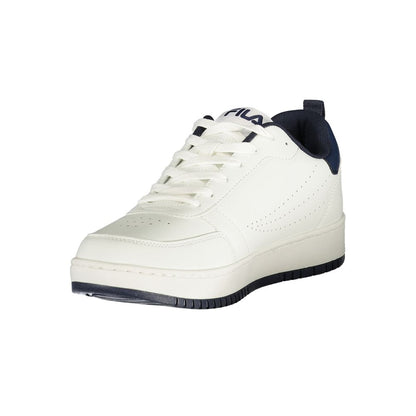 Fila White Polyester Sneaker - Stylish Sports Performance Shoe