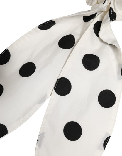 Dolce & Gabbana Polka Dot Scrunchie with Scarf Tie