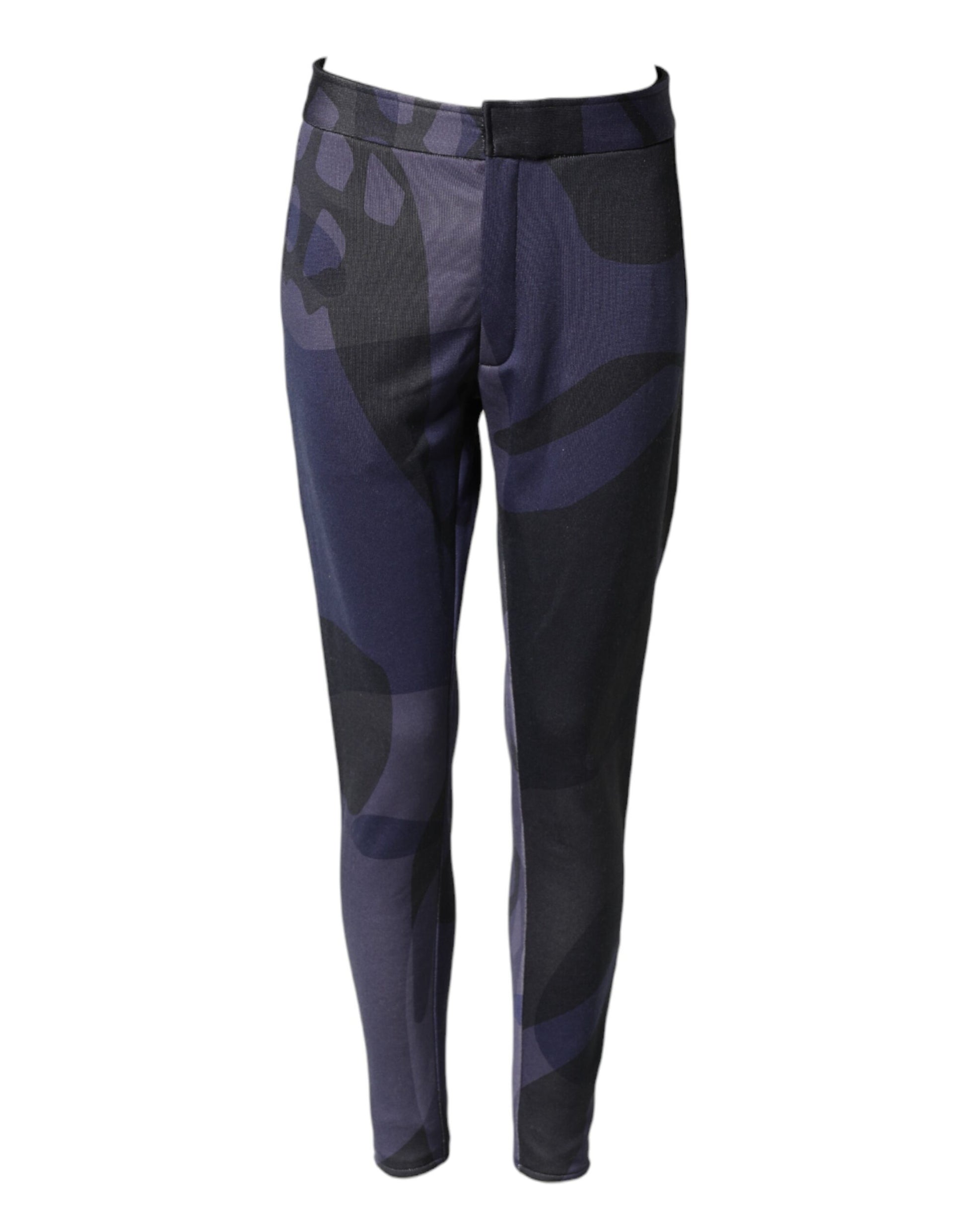Alexander McQueen Multicolour Patterned Tapered Fit Men Pants