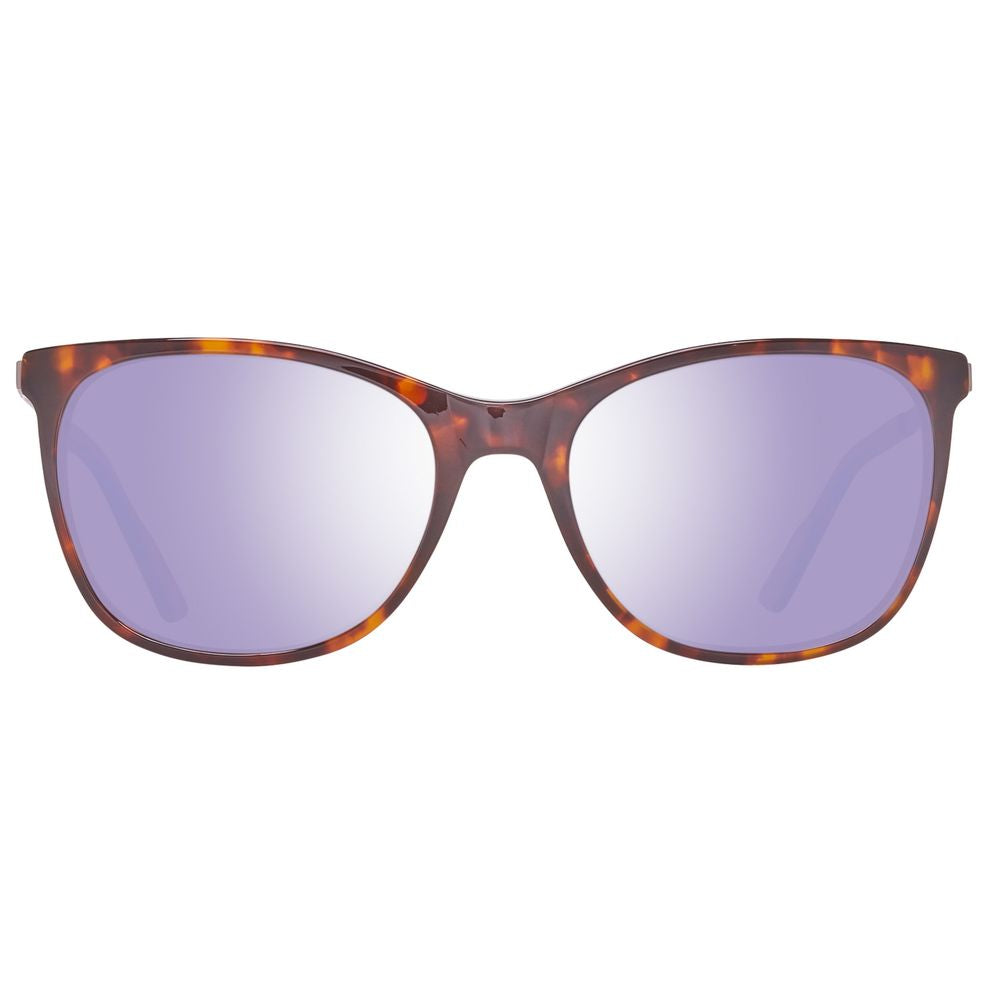 Helly Hansen Women’s Sunglasses – Brown Metal Frame, Clear Lenses