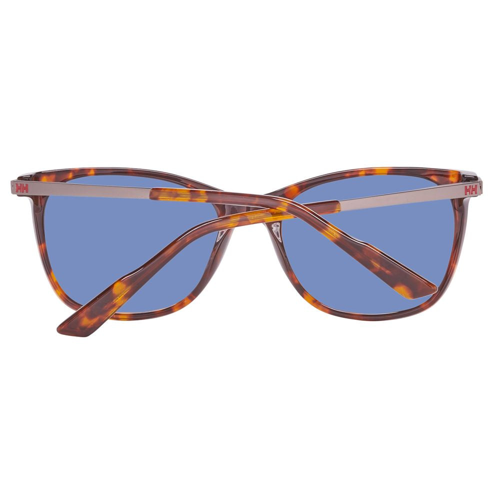 Helly Hansen Women’s Sunglasses – Brown Metal Frame, Clear Lenses
