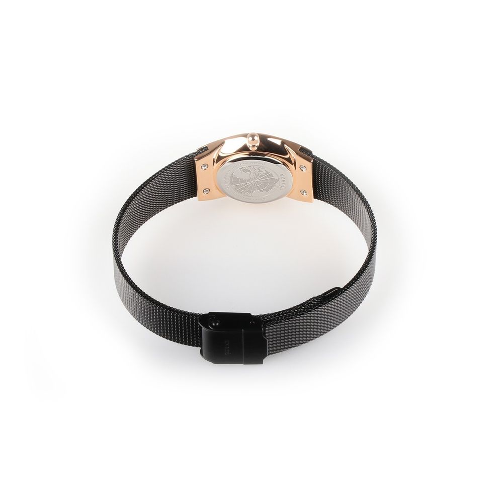 BERING Black Stainless Steel Dress Watch